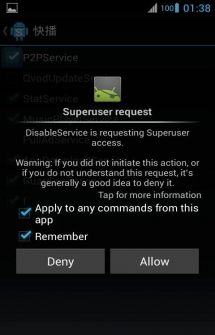 Disable Service